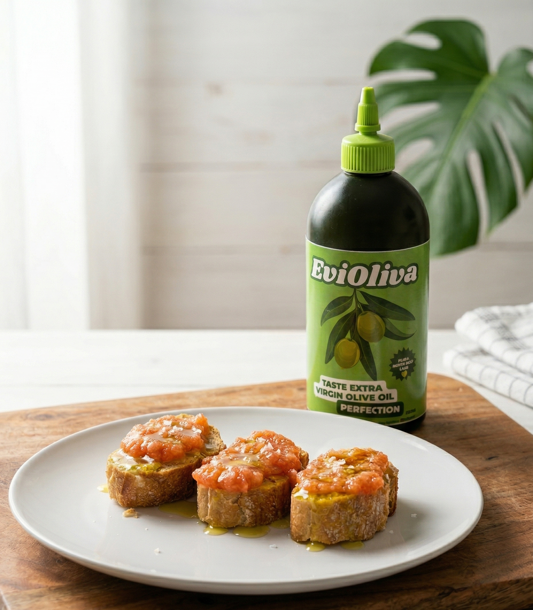 Evioliva & Grated Tomato Toast